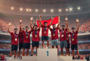 Indonesia Raih Medali Emas di SEA Games 2025