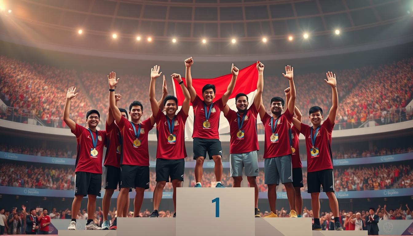Indonesia Raih Medali Emas di SEA Games 2025