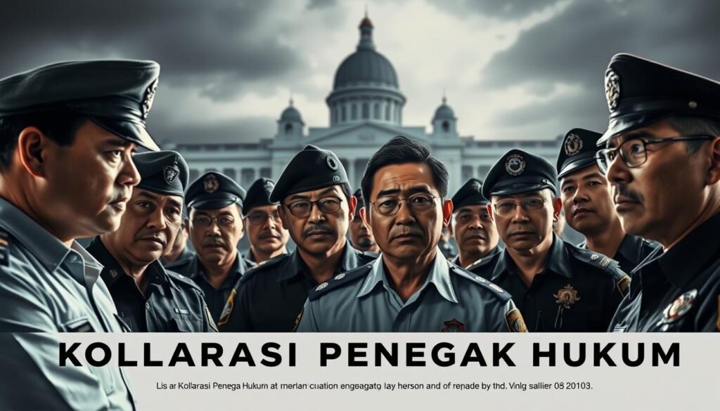 Kolaborasi Penegak Hukum