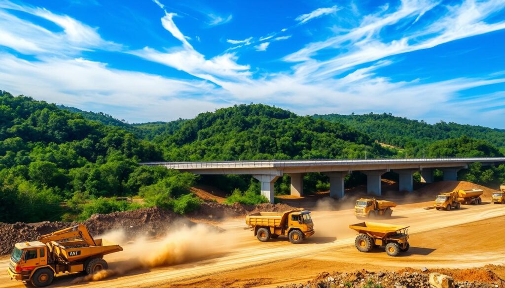 Menteri PUPR Cek Proyek Tol Trans Kalimantan