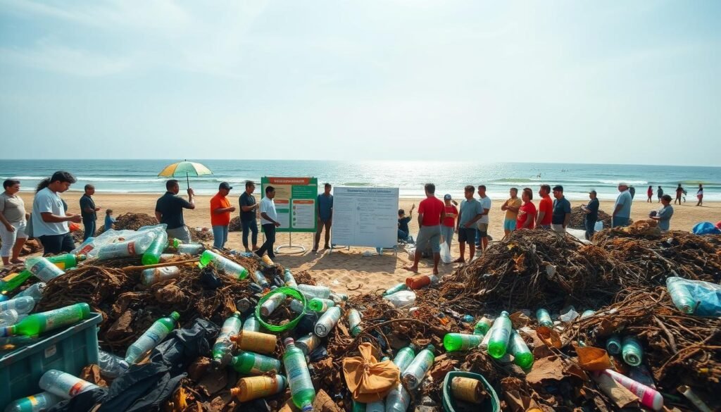 Strategi Pengelolaan Sampah di Pantai Ancol