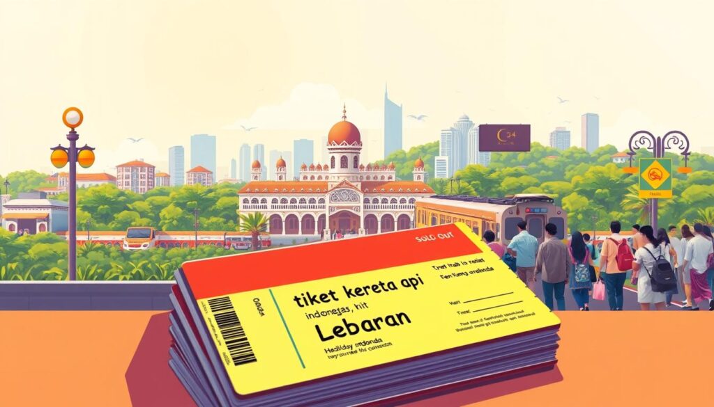 Tiket KA Lebaran Habis Terjual dalam 3 Hari