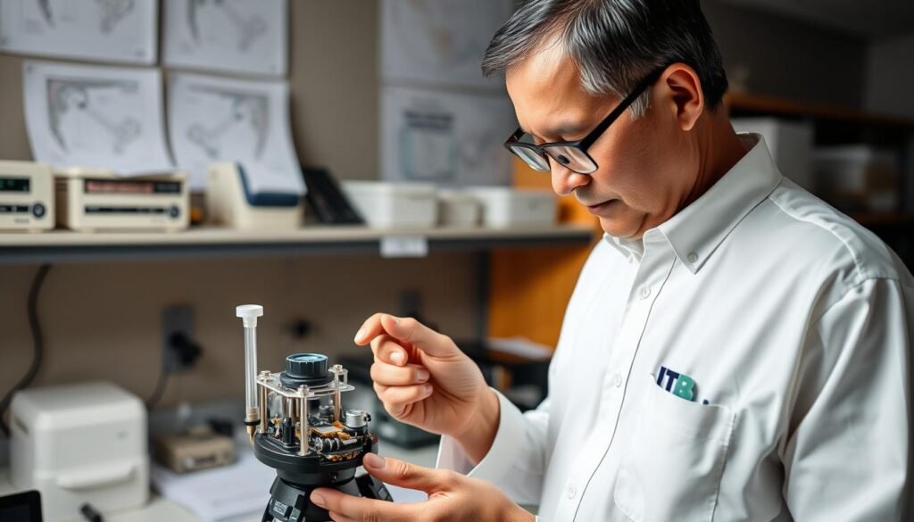 Tim Peneliti ITB dengan Alat Deteksi Gempa