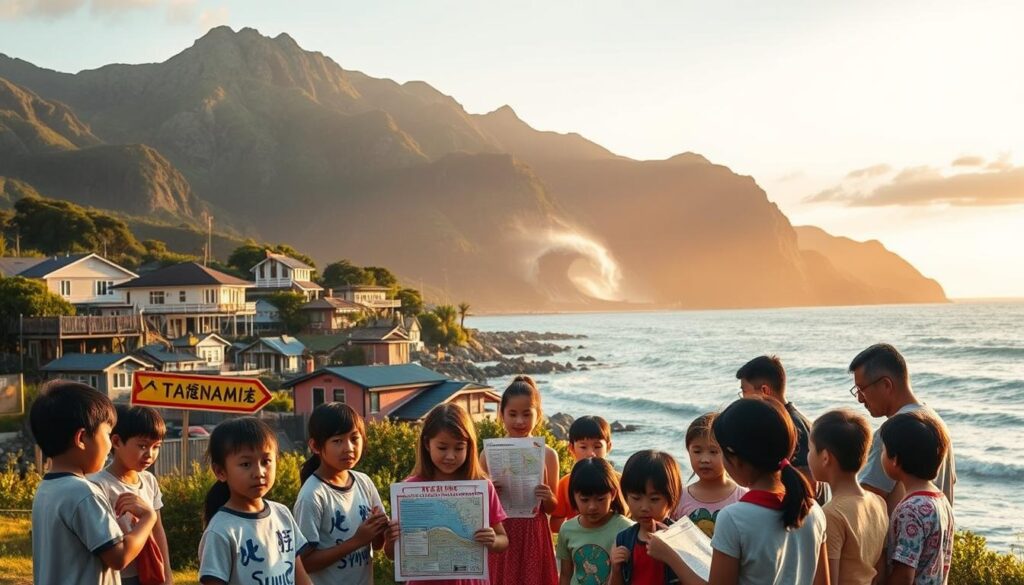 edukasi bencana tsunami