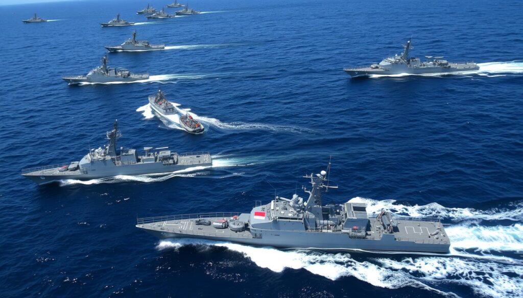 kegiatan latihan militer maritim Indonesia-Jepang