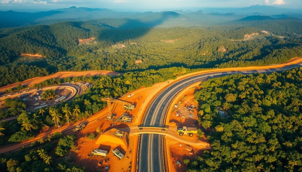 pemantauan proyek tol trans kalimantan